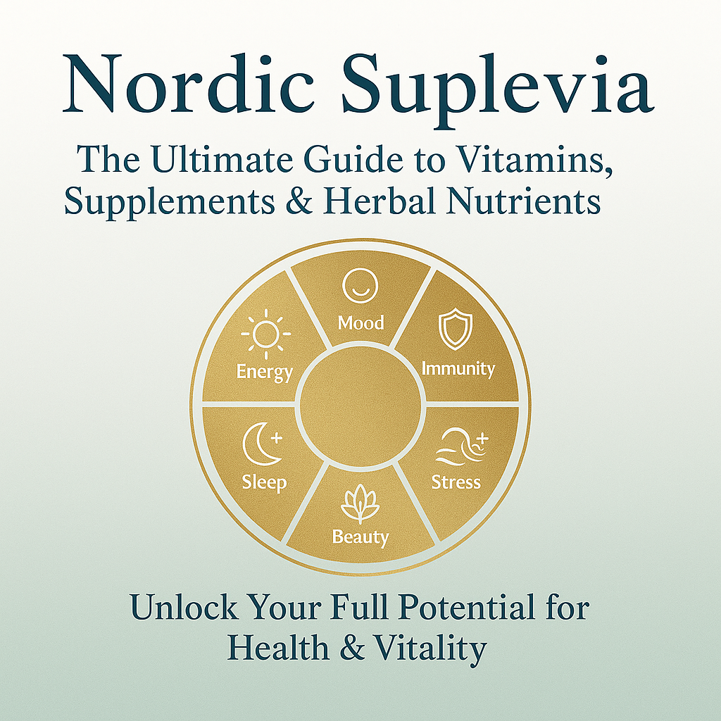 Nordic Suplevia: The Ultimate Guide to Vitamins, Supplements & Herbal Nutrients.